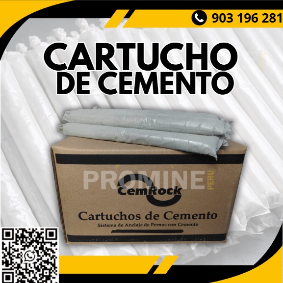 Servicio de suministro de cartuchos de mortero cementicio