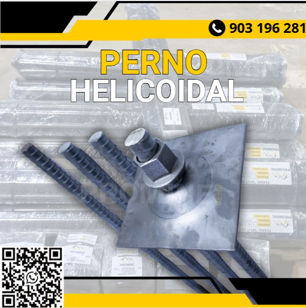 Venta de Pernos Helicoidales con Envíos a Todo Perú
