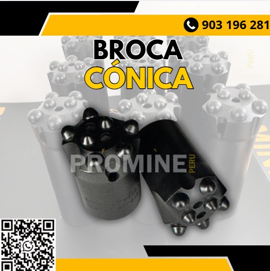 Venta de brocas con botones de carburo