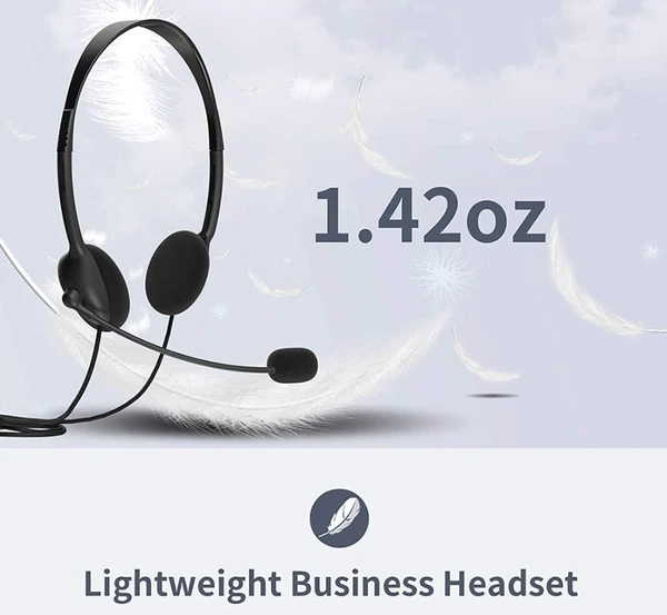 Auriculares con micrófono USB con cancelación de ruido para PC, ordenador, llamadas y chats64851988886913125