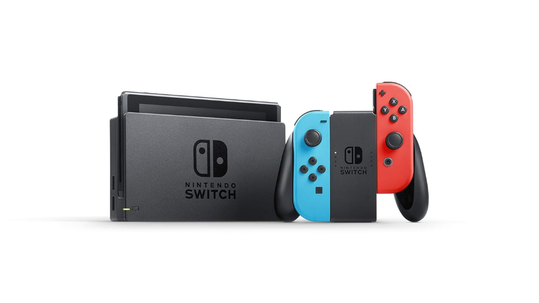 Nintendo Switch con Joy‑Con Azul Neón y Rojo Neón - Excelente Estado63070538556419121