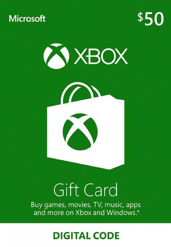  50 USD Xbox Live Gift Card Xbox Live Key UNITED STATES62968583881217126
