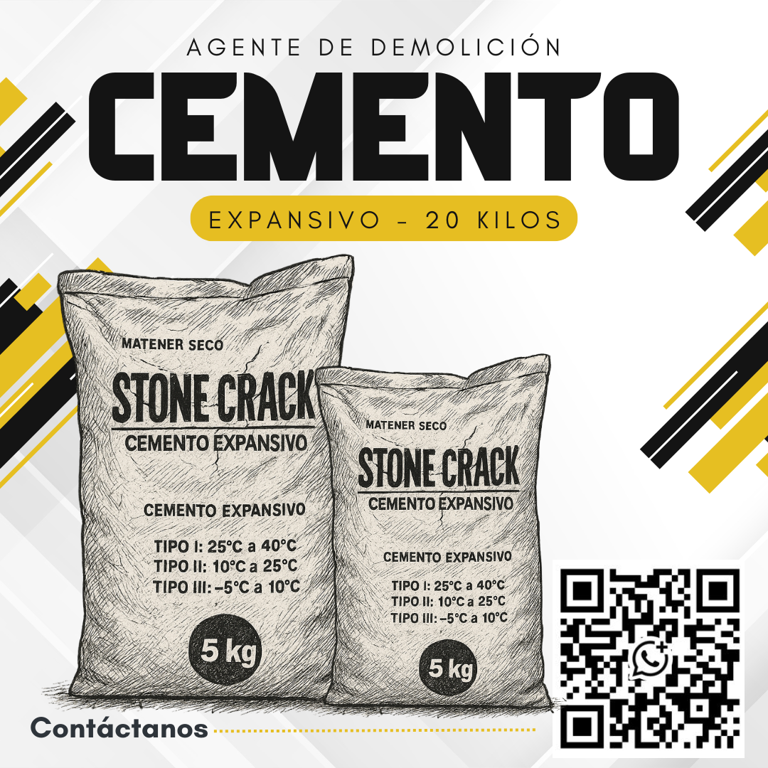 EXPANSIVE CEMENT – CONTROLLED DEMOLITION AGENT - TYPE II