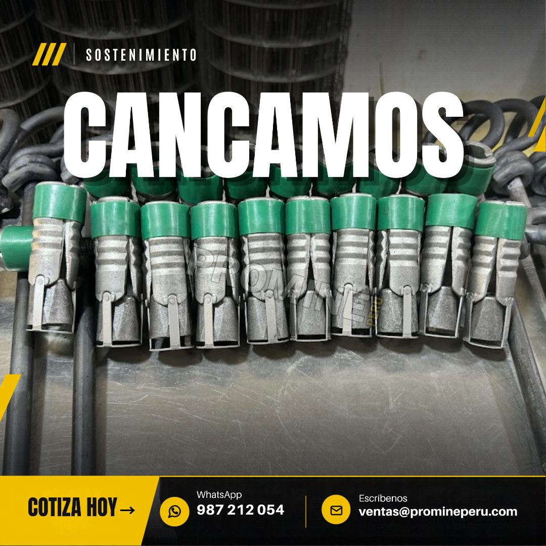 Servicio de mantenimiento especializado para cancamos de suspensión