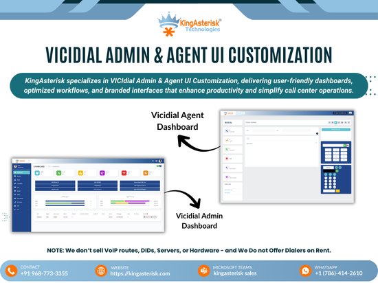 VICIdial Admin & Agent UI Customization65471558579329120