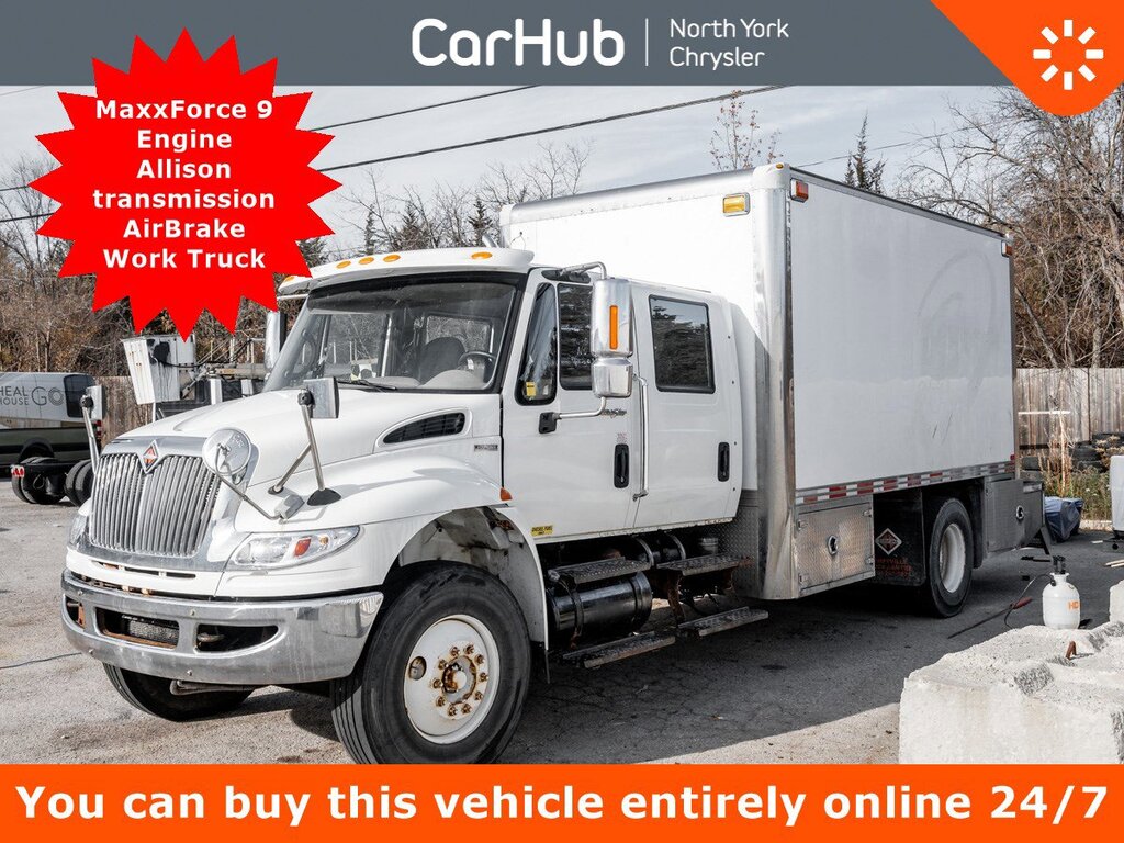 2009 International DuraStar Double Cab MaxxForce 9 Engine Allison transmission