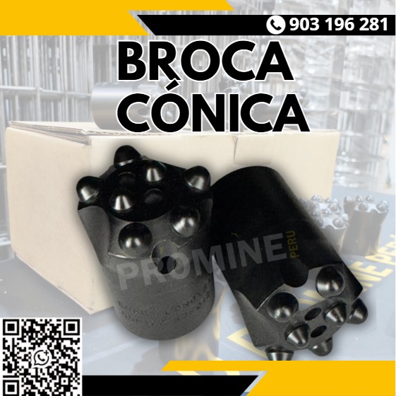 Venta de brocas cónicas con botones de tungsteno