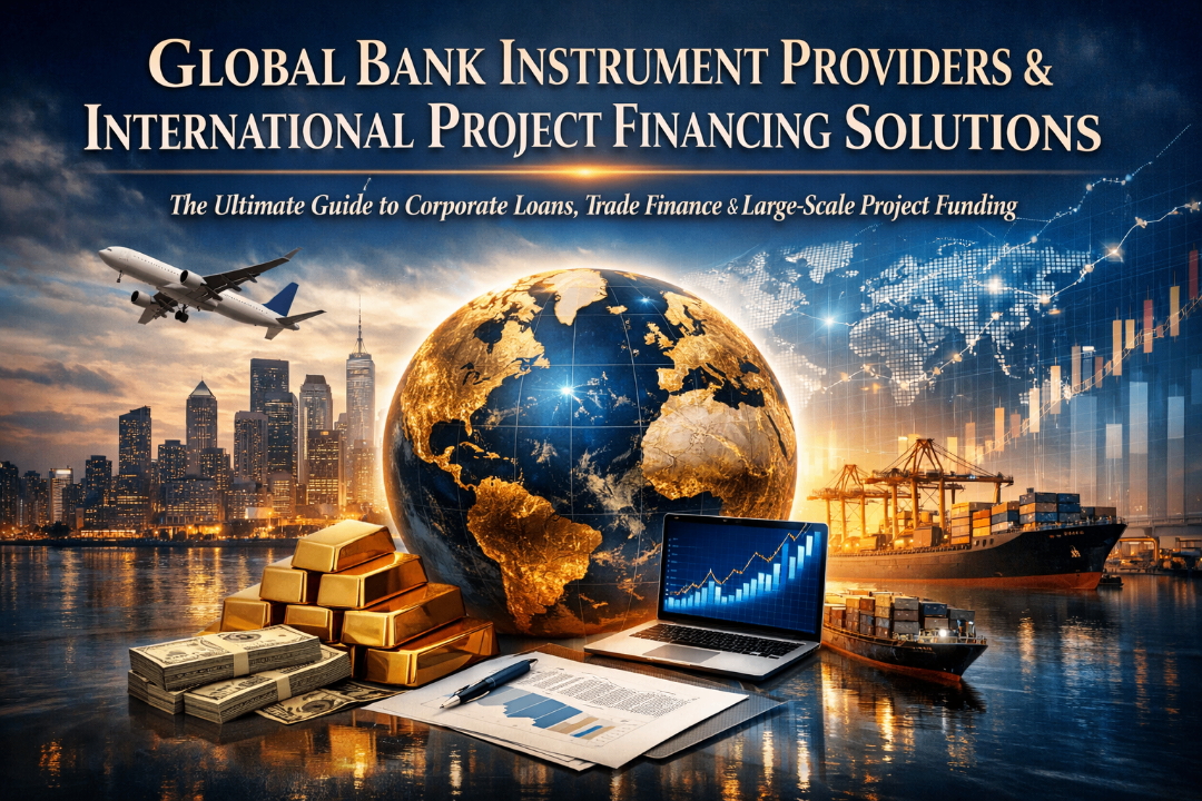 Global Bank Instrument Providers & International Project Financing Solutions: The Ultimate Guide to Corporate Loans, Trade Finance & Large-Scale Project Funding.