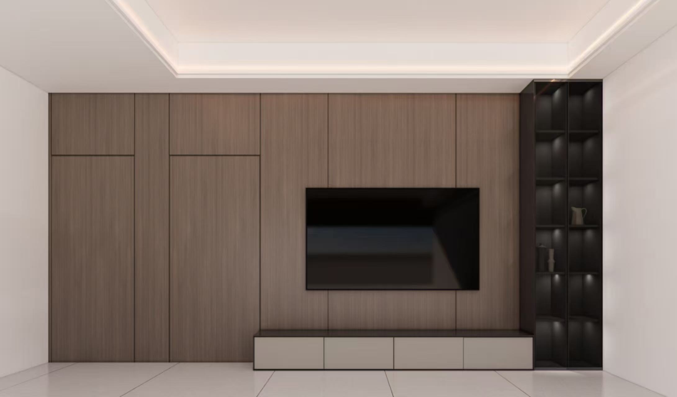 Puerta interior sin marco personalizada para techo en Los Ángeles63959115075715122