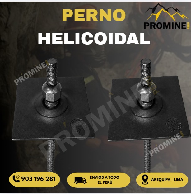 Helical Bolt - Promine Peru