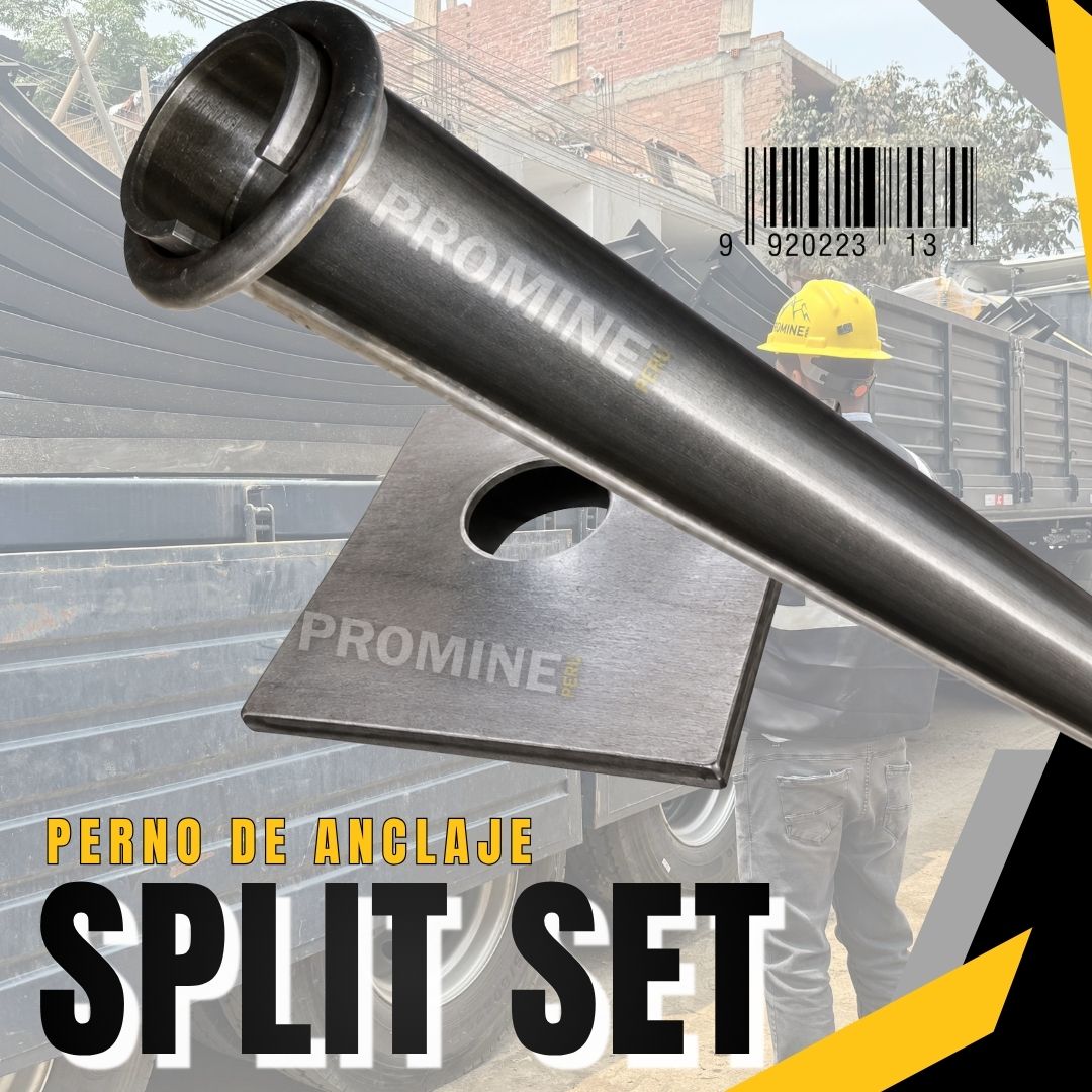 Servicio Profesional Instalación Pernos Split Set