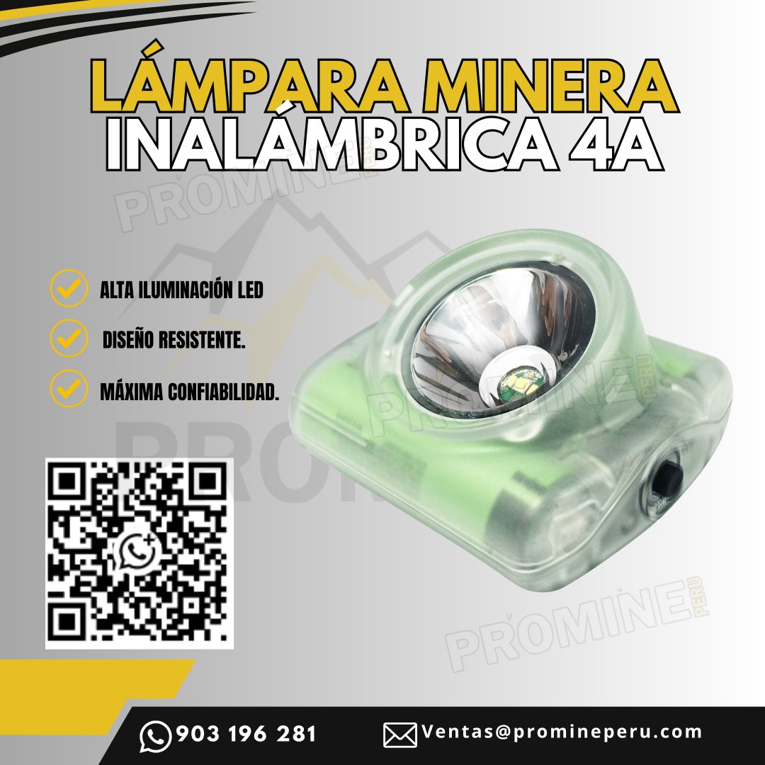 Servicio de Lámpara Minera Inalámbrica de Alta Iluminación