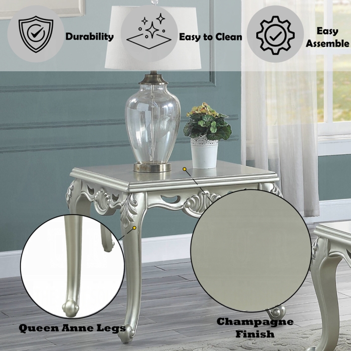 Qunsia End Table64869271671297121
