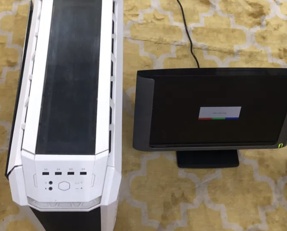 Wholesale only: empty PC and new monitor