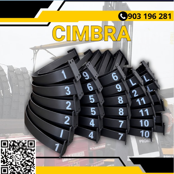 Servicio de venta de cimbras metálicas para túneles