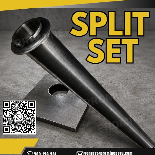 Servicio Profesional de Suministro Split Set de Alta Resistencia