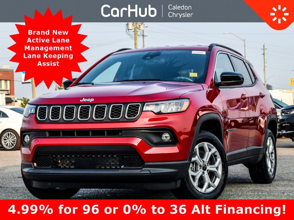 2025 Jeep Compass North 4x4 Heated Front Seats R-Start 17Alloy
