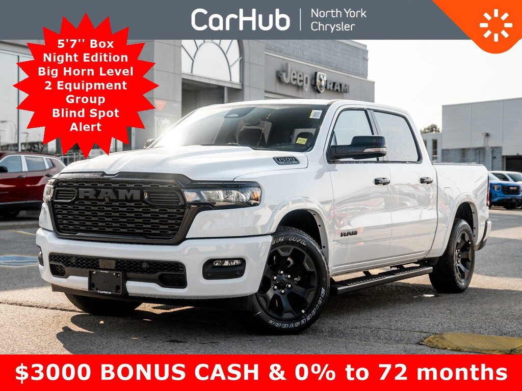 2025 RAM All-New 1500 Big Horn 5'7'' Box Night Edition Big Horn Level 2