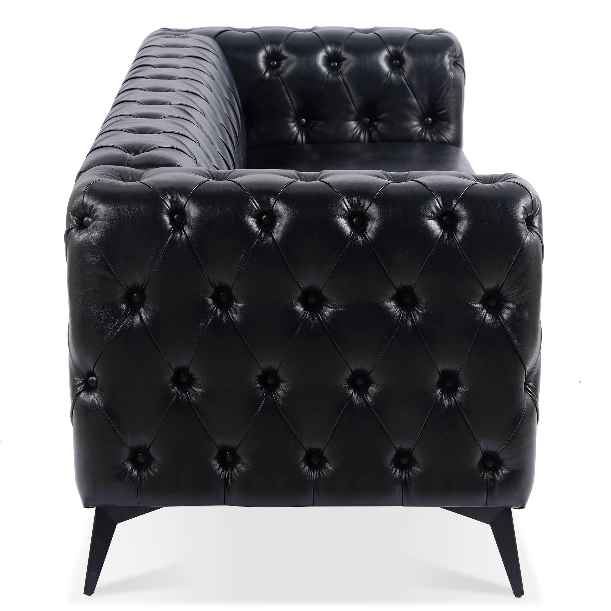 84.06 Inch Width Traditional Square Arm removable cushion 3 seater Sofa W6804136963888696471809122