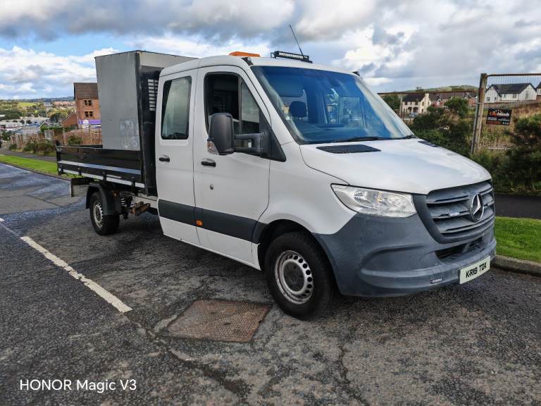 2019 Mercedes Sprinter 314 CDI Tipper Crew Cab