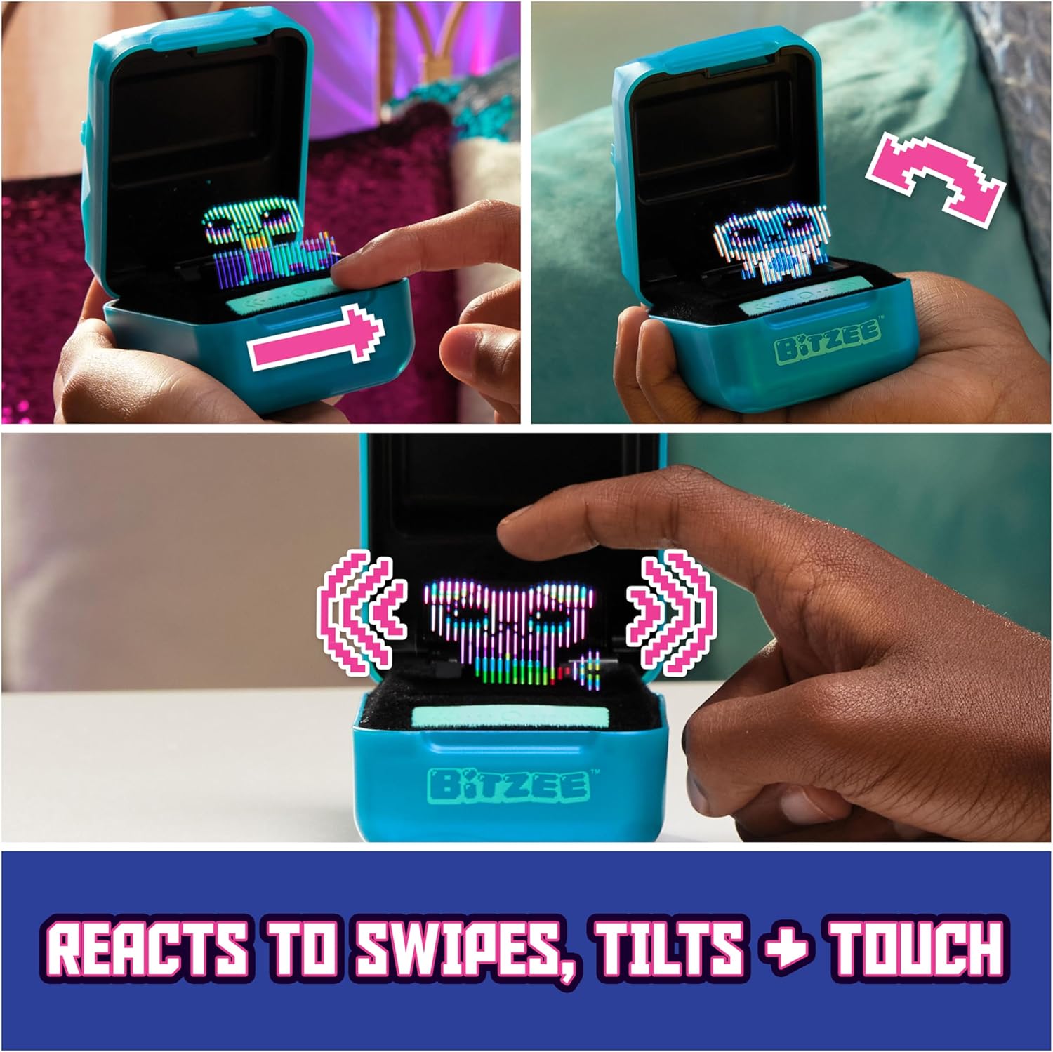 Magicals Interactive Characters Inside Reacts to Touch Digital Pet Kids Toys for Ages 5 and up (Open Box)63679162076673121