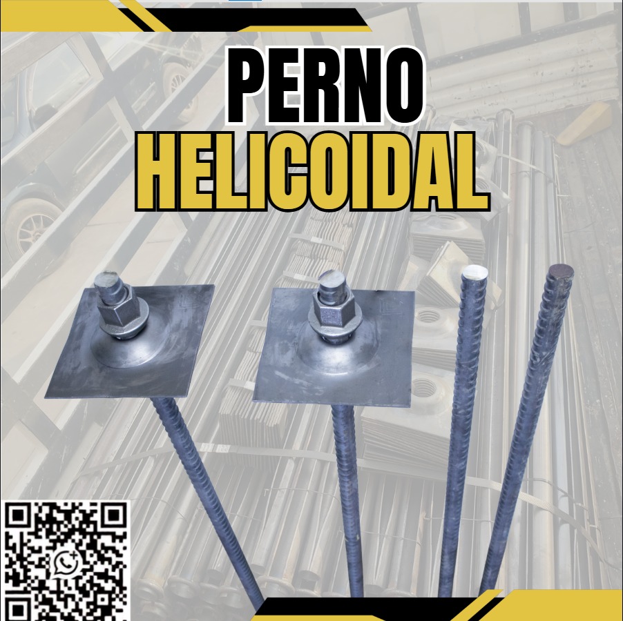 Venta de Pernos Helicoidales Estructurales