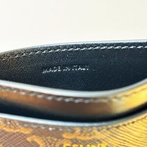 Celine Brown Monogram Canvas Card Holder64231168689153122