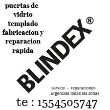 Fabricacion y reparacion urgente de puertas blindex te115450574764520463115651120