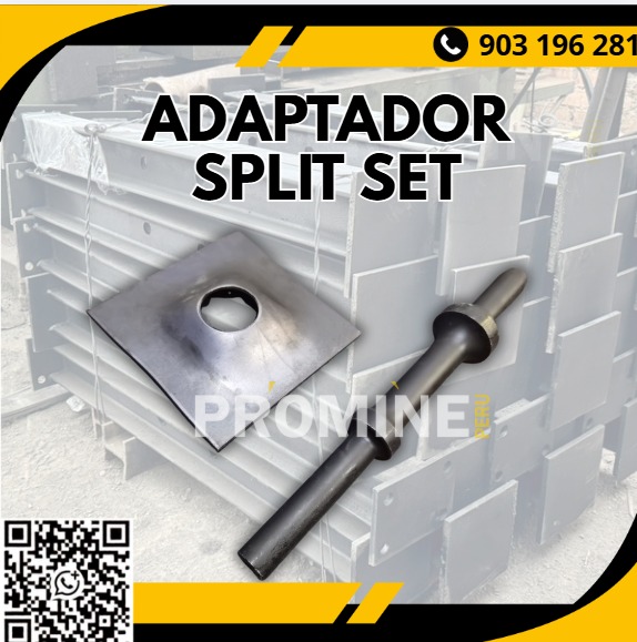 Venta de adaptadores de percusión para pernos Split Set