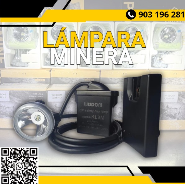 Servicio de venta de lámparas mineras Wisdom