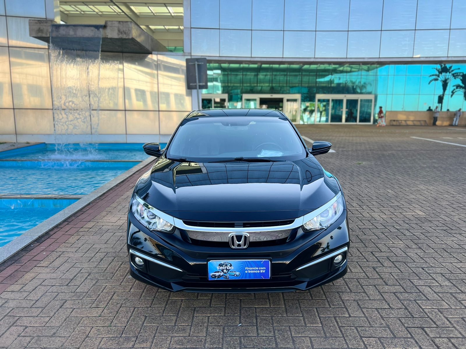 HONDA CIVIC 2020 EXL PRETO AUTOMATICO  FLEX