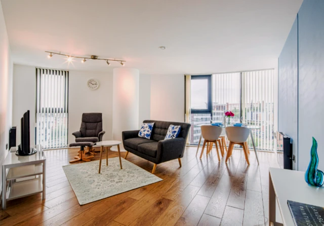 Fascinating 2 Bedroom Apartment close to Nursery Street Pocket Park apartment near Blonk St, Sheffield