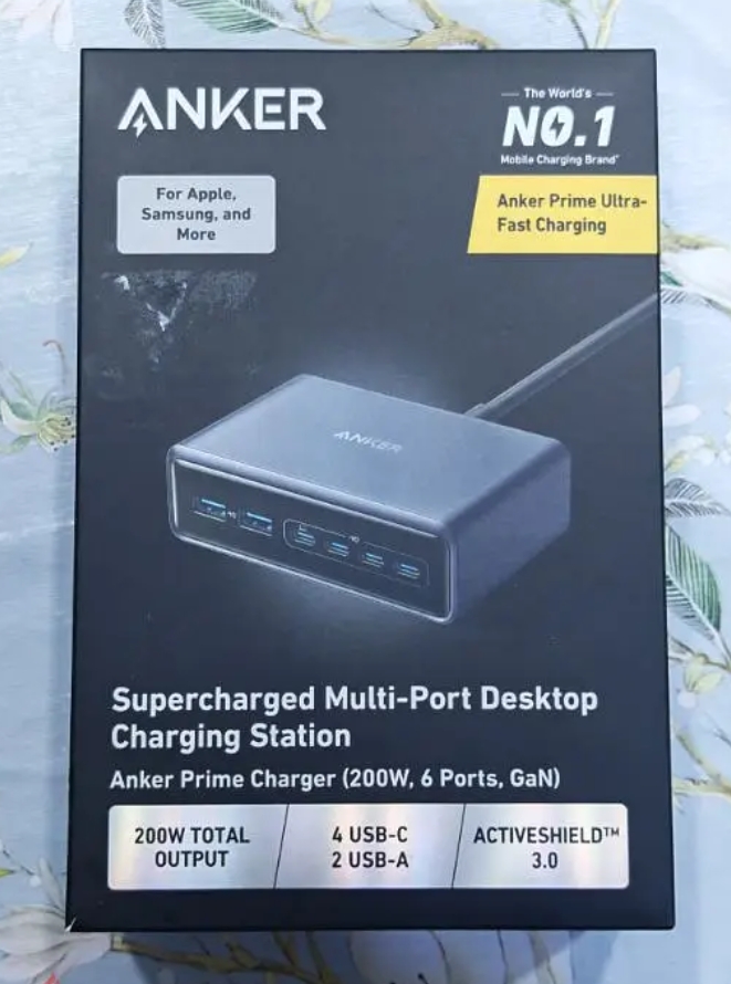 Anker 6 Port GaN Charging Station 200W