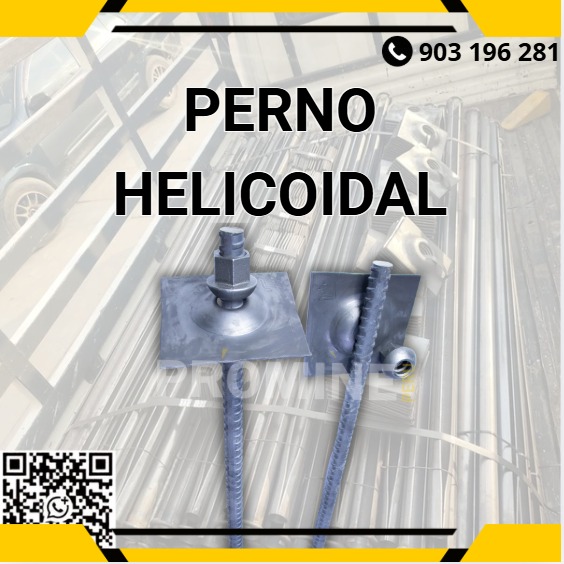 Venta de Pernos Helicoidales de Acero para Anclaje