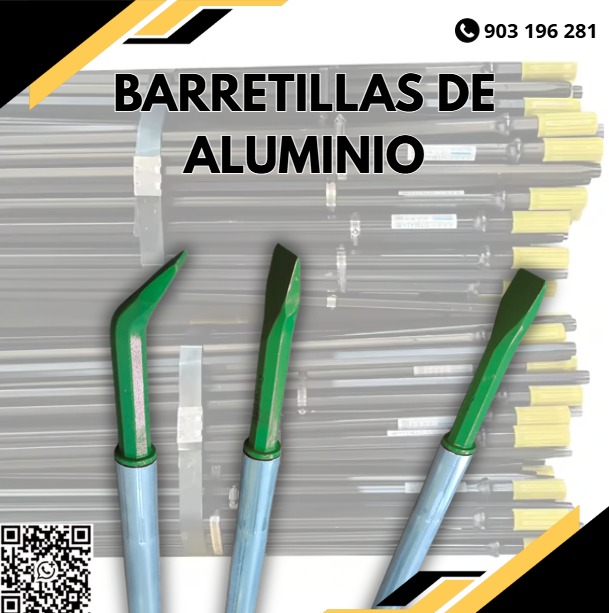 Venta de Barretillas de Aluminio para Desatado de Roca