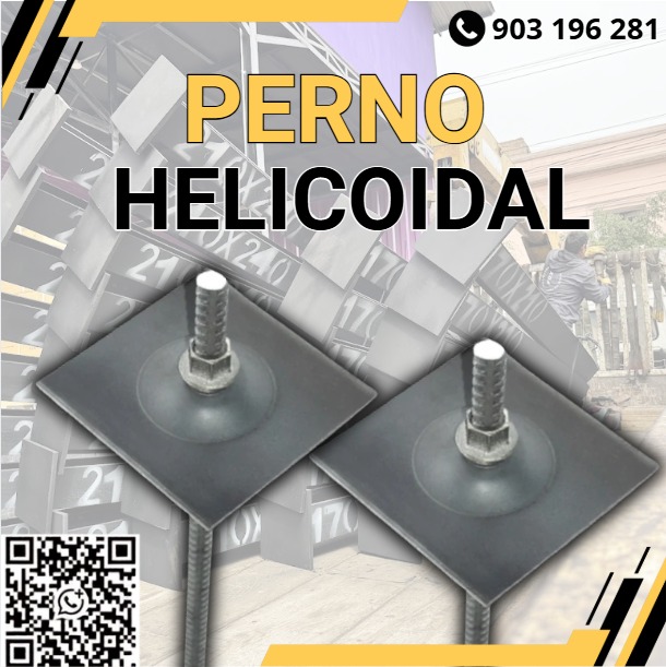 Servicio de cotización para pernos helicoidales