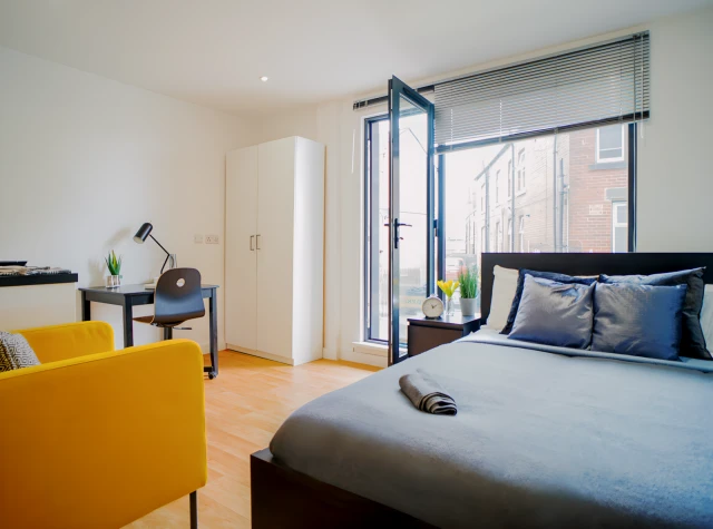 Premier Studio with Balcony Westbar House, Sheffield