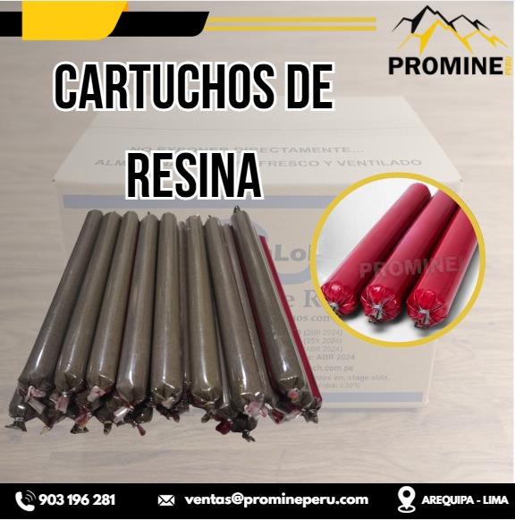 Servicio de Cartuchos de Resina para Anclaje Promine