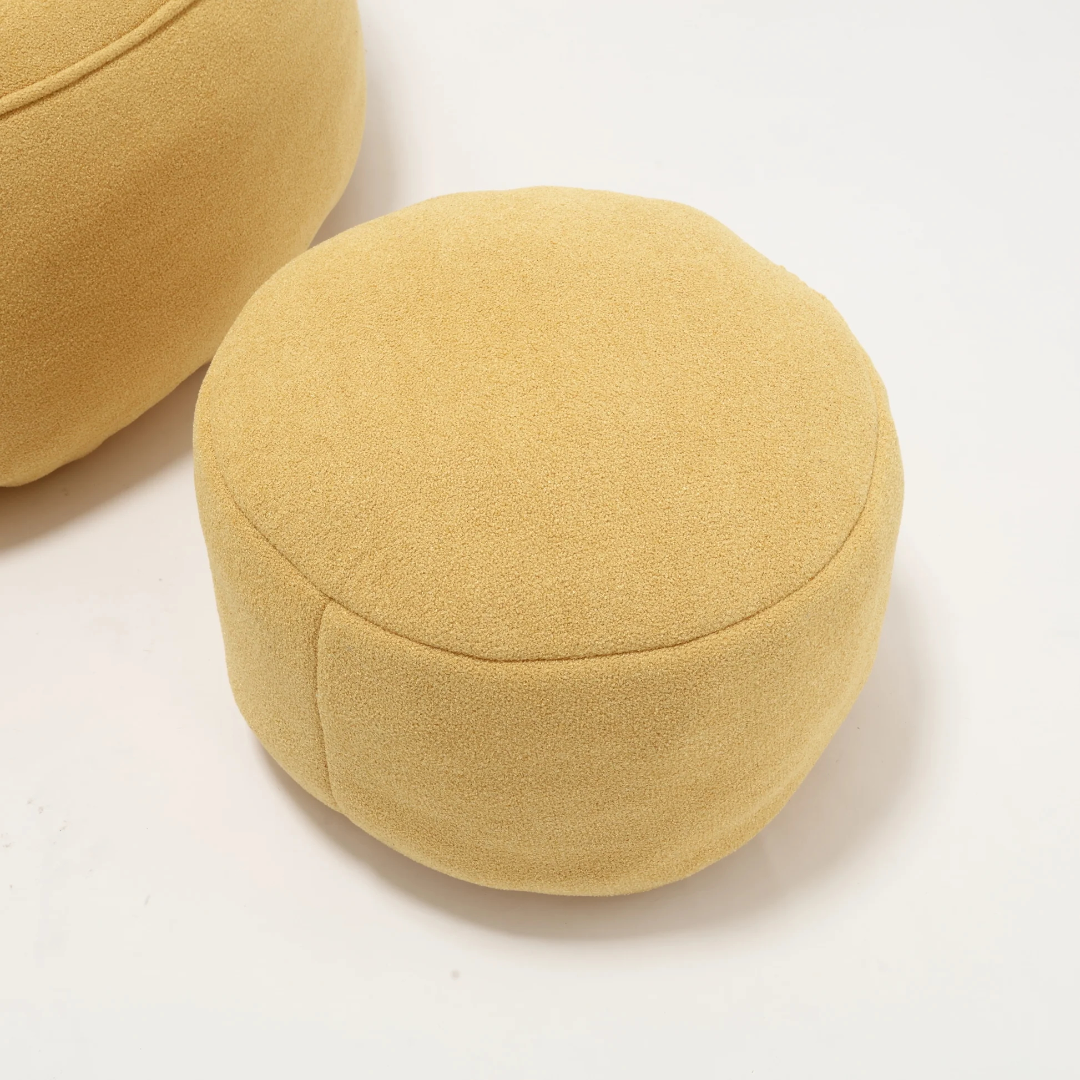 Bedding Bean Bag Sofa Chair High Pressure Foam Bean Bag Chair Adult Material with Padded Foam Padding Compressed Bean Bag With Footrest W1996P18328463876992776067122