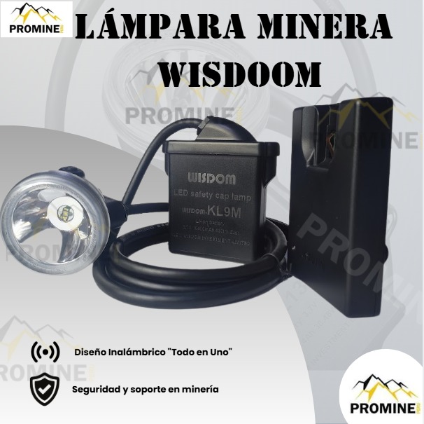 Suministro Profesional Lámparas Mineras Wisdom Servicio
