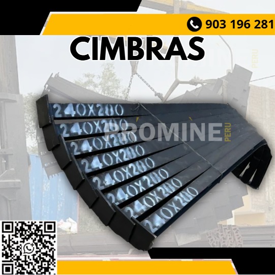 Servicio de suministro de cimbras metálicas estructurales
