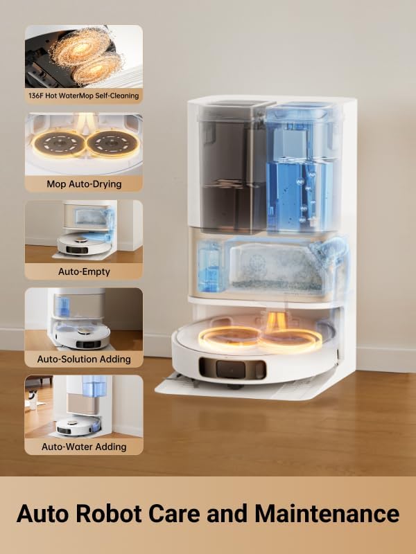 Aspiradora y fregasuelos robot DREAME L10s Pro Ultra Heat (caja abierta)64021617731971123