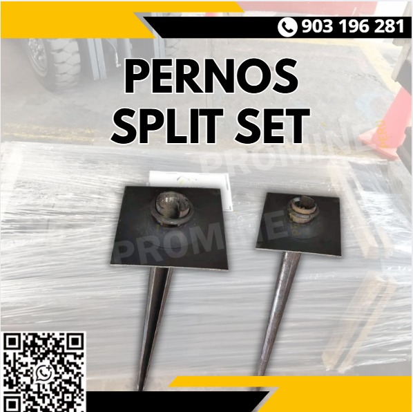 Servicio de suministro de pernos split set