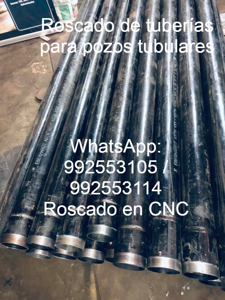 Servicio de roscado de tuberia de 6 pulgadas 415982539664281603