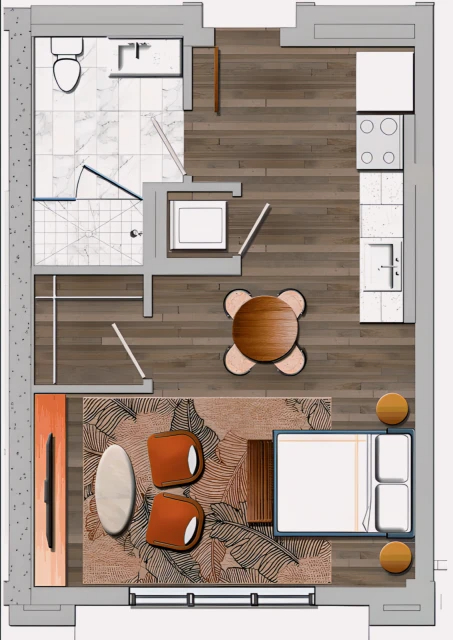 A continuación en Sixth Apartments63448763611905122