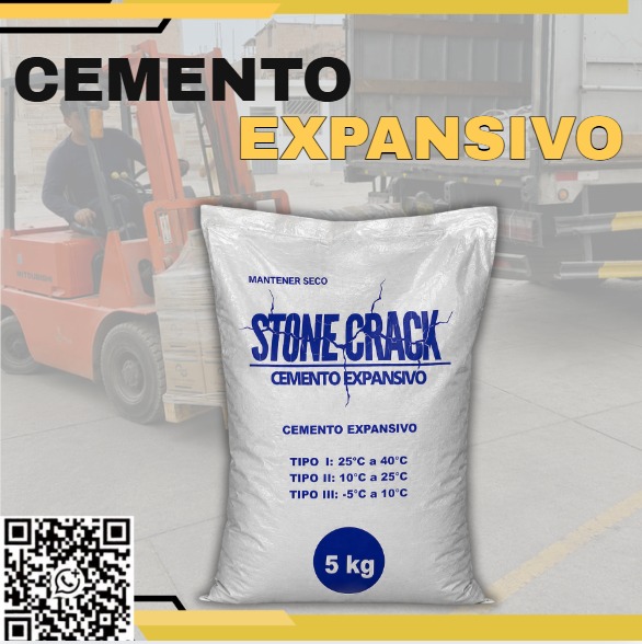 Servicio de envío garantizado de cemento expansivo