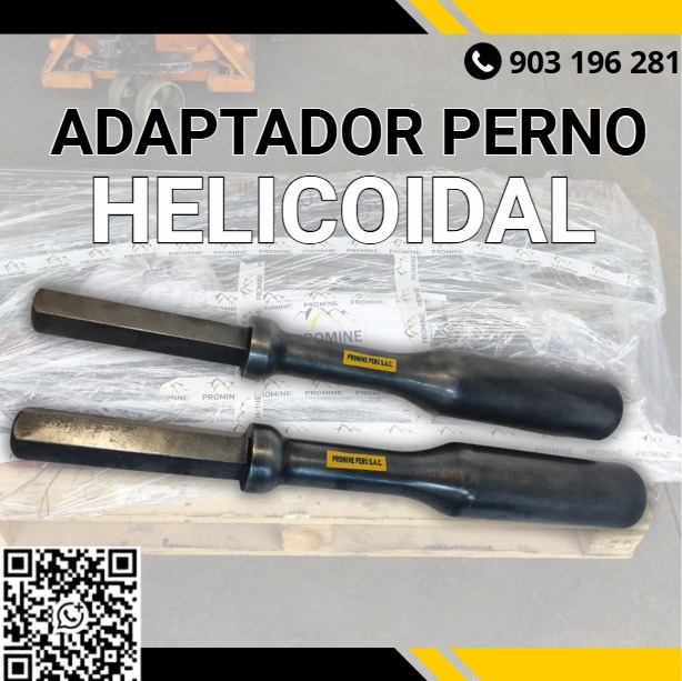 Servicio de venta de adaptadores para pernos helicoidales