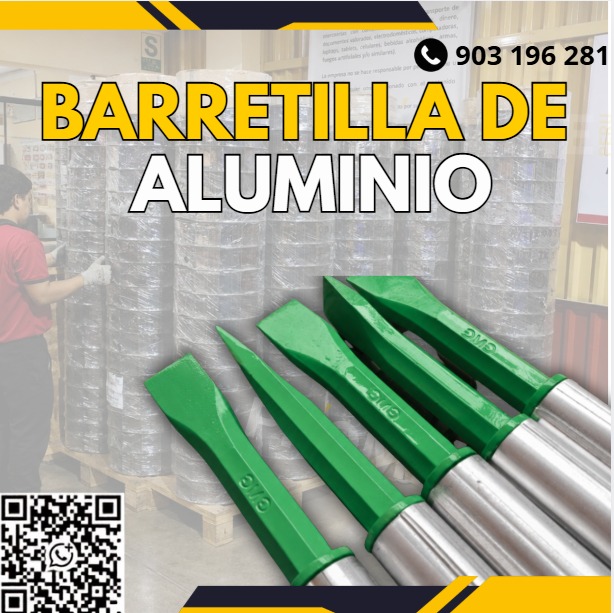 Venta de barretillas de aluminio para desquinche