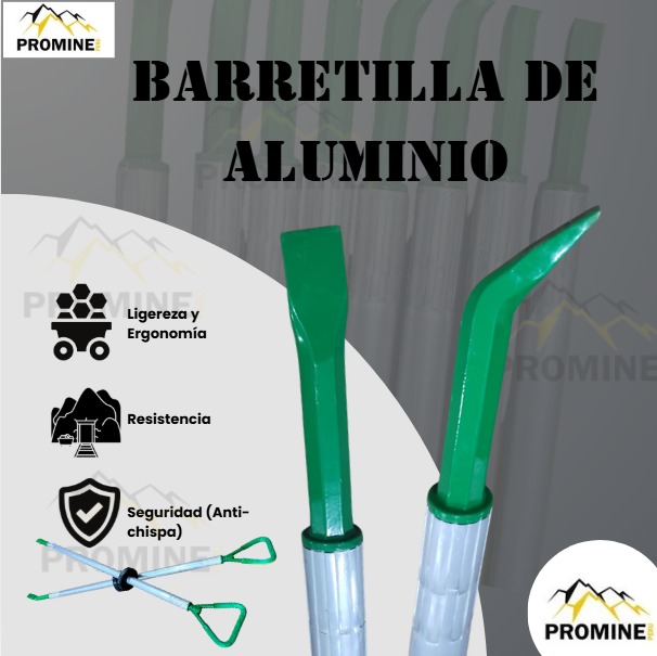 Servicio Profesional de Barretilla de Aluminio para Minería