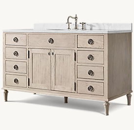 Mueble de tocador individual extra ancho65007356583939123
